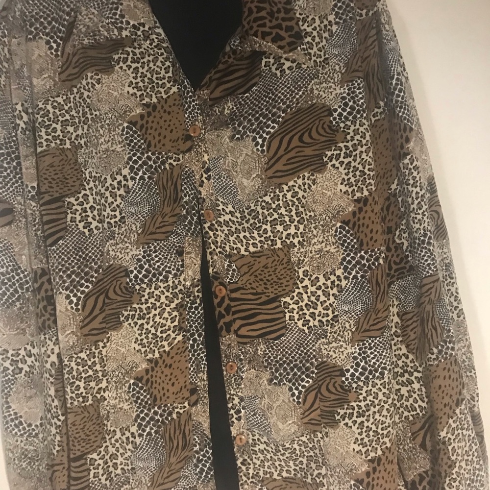 Women's Animal Print Jacket